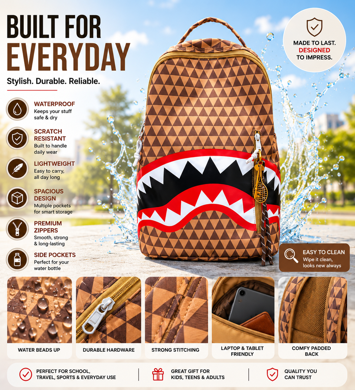 SprayGround Backpack ( V4 )